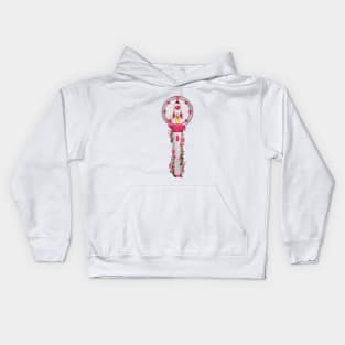 Rocket Punch - Floral Lightstick kpop Kids Hoodie